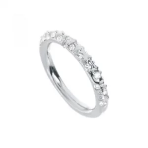 Image of Ladies Karen Millen Crystal Sprinkle Ring Medium