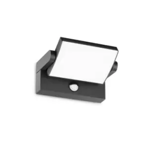 Image of SWIPE LED Outdoor Motion Sensor Wall Lamp Anthracite 3000K IP54