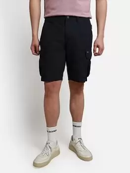Image of Napapijri Noto Shorts - Navy Size M Men