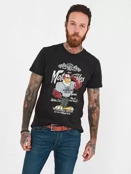 Image of Joe Browns Fast Track Tee - Black, Size L, Men