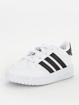 Image of adidas Originals Novice El Infant Trainers - White, Ftwr White, Size 4