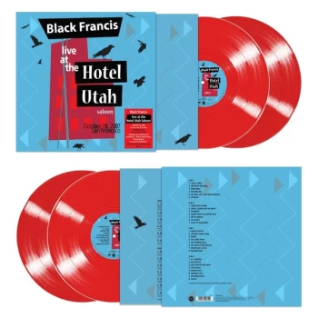 Image of Black Francis - Live At The Hotel Utah Saloon Red Vinyl