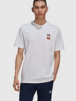 Image of Adidas Originals Adiplore 2.0 Graphic T-Shirt - White