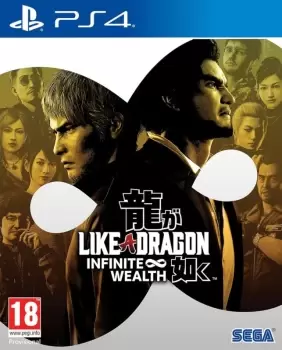 Image of Like a Dragon Infinite Wealth PS4 Game