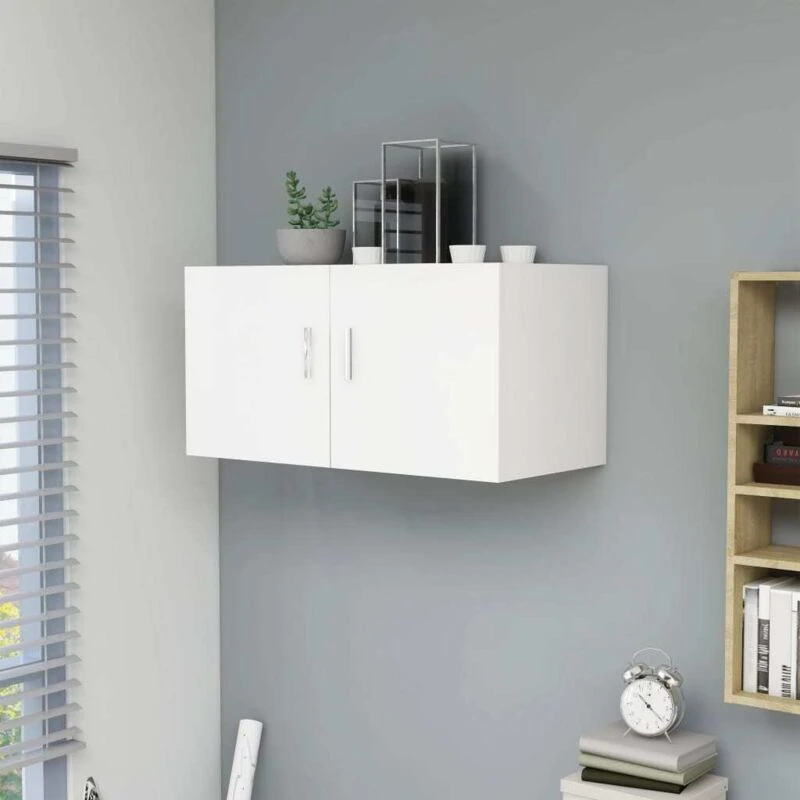 Image of VIDAXL Vidaxl - Wall Mounted Cabinet White 80x39x40cm Engineered Wood 8720286016251