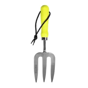 Image of Burgon & Ball Yellow Hand Fork