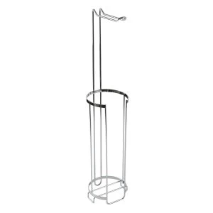 Image of Croydex Freestanding Toilet Roll Holder - Chrome