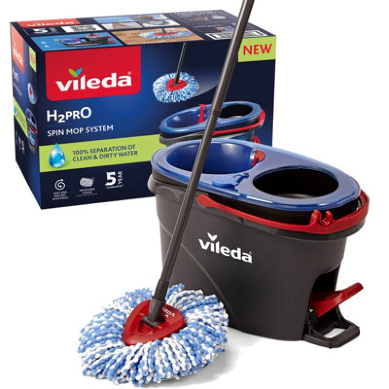 Image of Vileda Vileda 178333 H2PRO Spin Mop Floor mop 178333