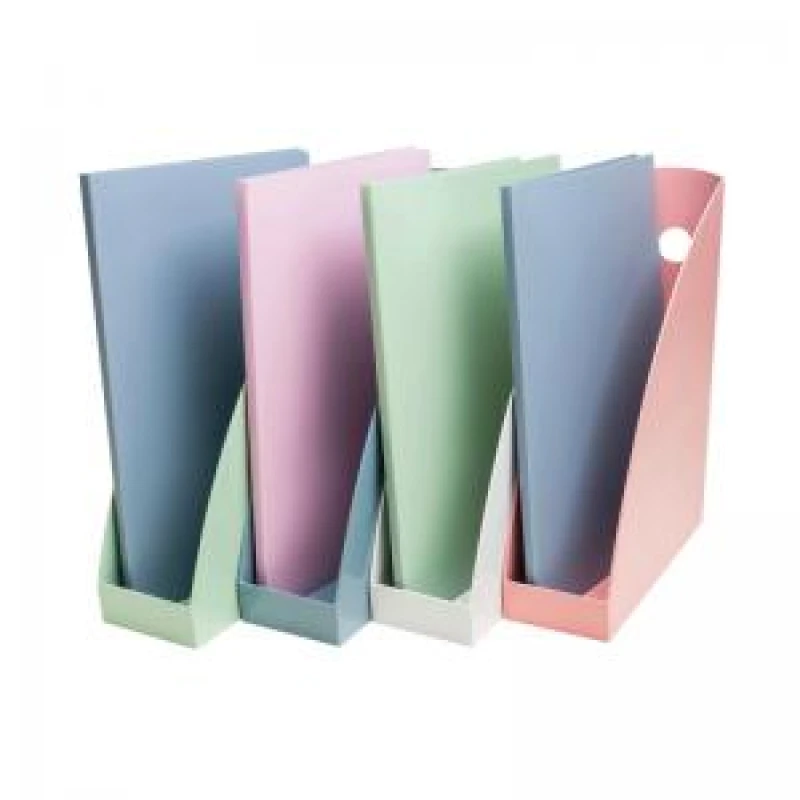 Image of Autentik Exacompta Autentik Magazine Files A4+ Assorted (Pack of 4) 182303SETD 182303SETD