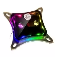 Image of Bitspower Summit M CPU Water Block with DRGB Lighting - Black Acrylic