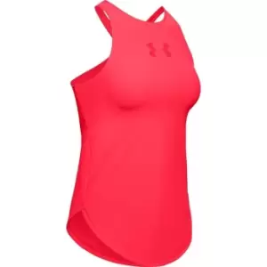 Image of Under Armour Armour Breath Back Tank Top Womens - Red
