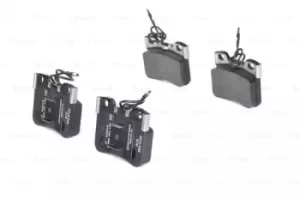 Image of Bosch 0986461130 BP581 Brake Pad Set Disc Brake Front Axle