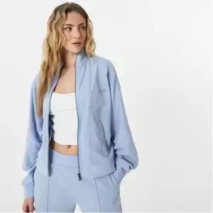 Image of Jack Wills Panelled Zip Sweatshirt - Blue