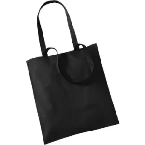 Image of Westford Mill Promo Bag For Life - 10 Litres (One Size) (Black) - Black