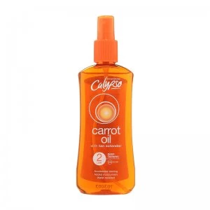 Image of Calypso Deep Tan Carrot Oil Spray SPF 2 200ml