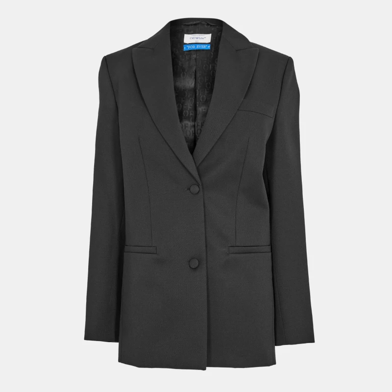 Image of Off White Womens Suit Jacket Black female 6 (2XS)