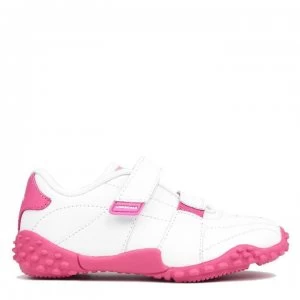 Image of Lonsdale Fulham Infants Trainers - White/Pink