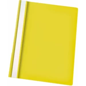 Image of Rapid Flat File Polypropylene A4 Yellow Pack of 25