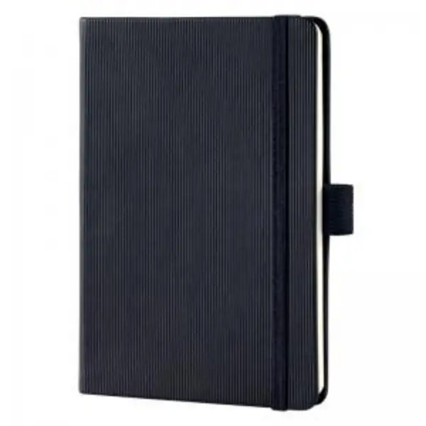 Image of SIGEL Notebook Conceptum - lined - approx. A6 - Black - hardcover - SGLKCO132