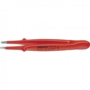 Image of Knipex Insulated Blunt Tipped Precision Tweezers