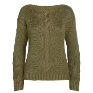 Image of Lauren by Ralph Lauren Brayan Long Sleeve Jumper - Green