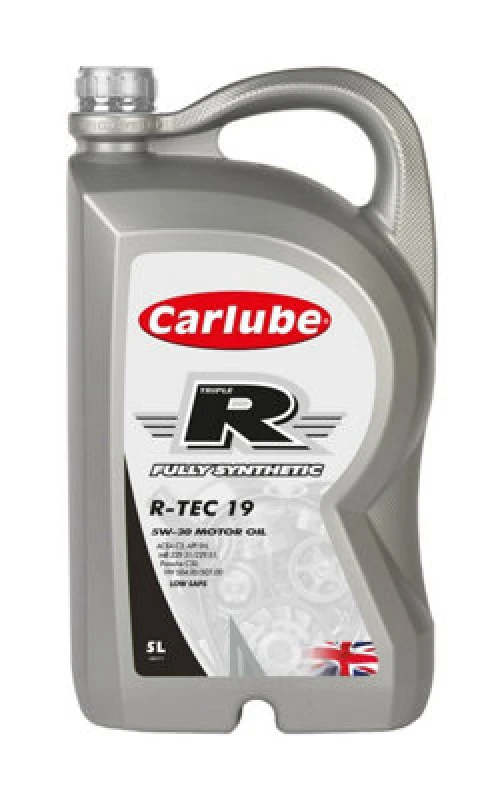 Image of Carlube Engine Oil Triple R 5W30 Vw Low Saps Fully Synthetic Rtec 19 5L Litre