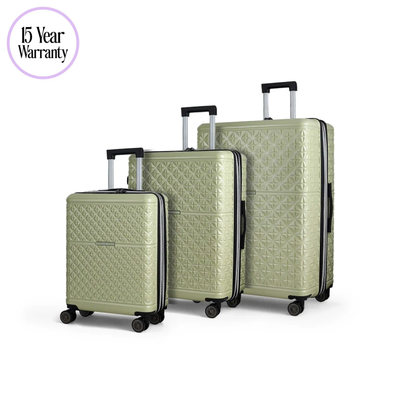 Image of Rock Rock Maya Suitcase Sage Green Green unisex 3pc Set