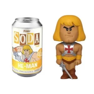 Image of Masters Of The Universe He-Man Vinyl Soda Figure in Collector Can