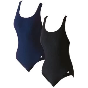 Image of SwimTech Splashback Black Swimsuit Junior - 24"