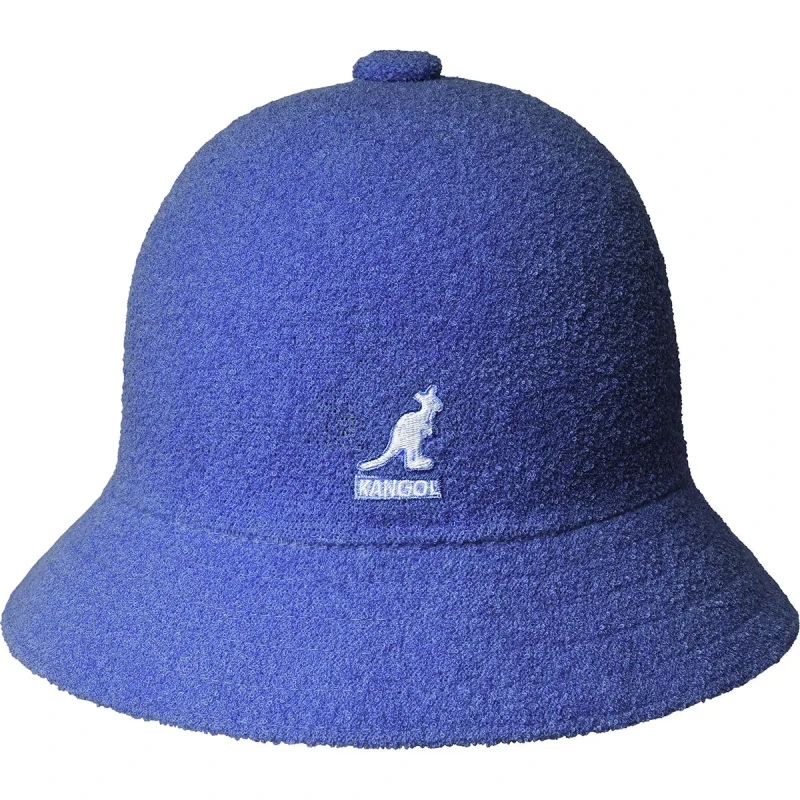 Image of Kangol Casual Bucket hat Kangol Bermuda Bleu Unisex M
