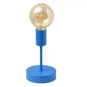 Image of Tube Table Lamp Blue 12cm
