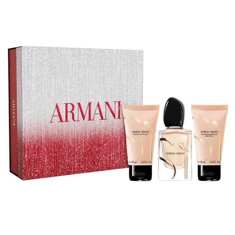 Image of Giorgio Armani Si 50ml Eau de Parfum Gift Set