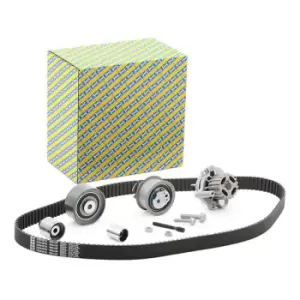 Image of SNR Water Pump + Timing Belt Kit KDP457.670 VW,AUDI,SKODA,Passat Variant (3C5),GOLF VI (5K1),TIGUAN (5N_),GOLF PLUS (5M1, 521),Golf VI Variant (AJ5)