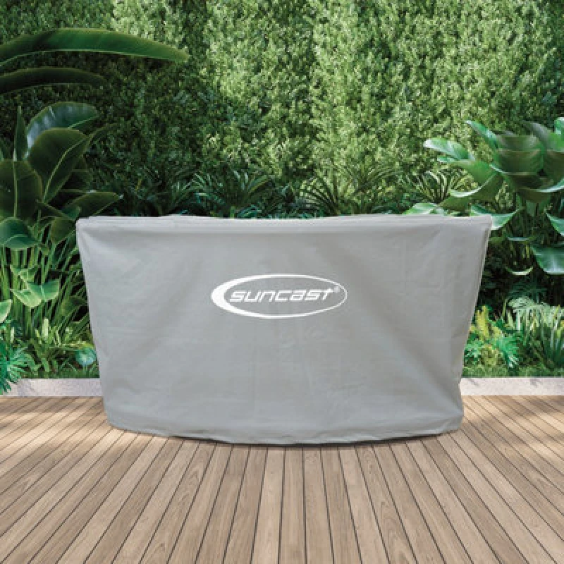 Image of Suncast Cover For Backyard Oasis Garden Bar, Grey BARCVR2000