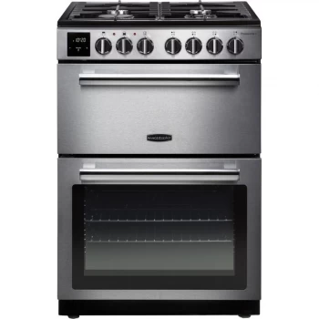 Image of Rangemaster Professional Plus 60 PROPL60DFFSS/C Dual Fuel Cooker - Stainless Steel / Chrome - A/A Rated