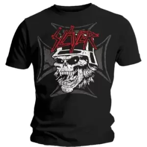 Image of Slayer - Graphic Skull Unisex XX-Large T-Shirt - Black