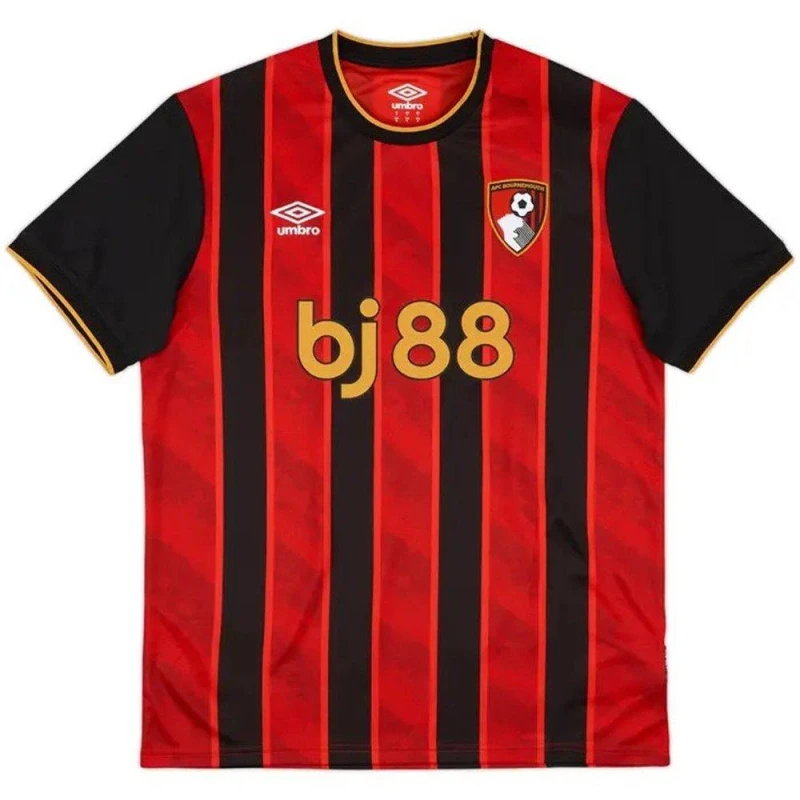 Image of Umbro Bournemouth Home 2025/26 Football Shirt Red/Caviar male Small