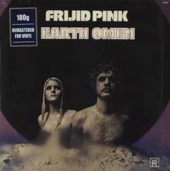 Image of Frijid Pink Earth Omen - Sealed 2016 UK vinyl LP REP2317