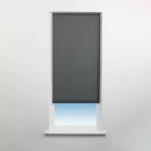 Image of Universal Plain Charcoal Daylight Roller Blind Charcoal