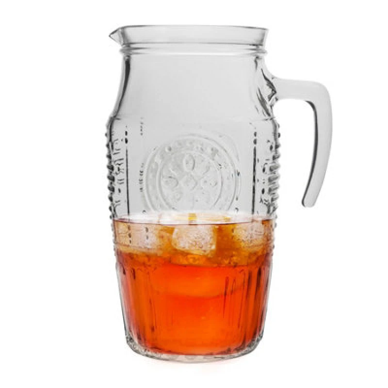 Image of Bormioli Rocco Romantic Glass Water Jug - 1.8 Litre - Clear