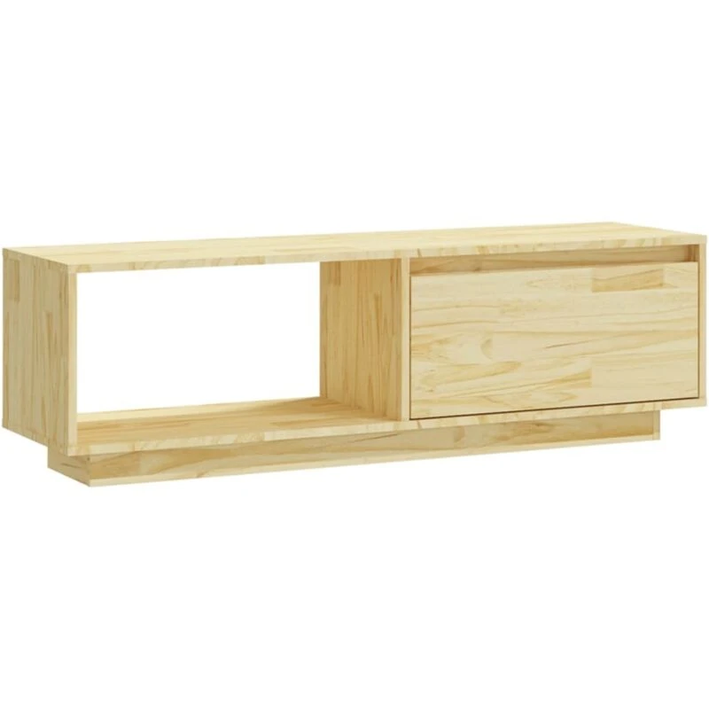Image of VIDAXL TV Cabinet 110x30x33.5cm Solid Pinewood vidaXL 8720286761748
