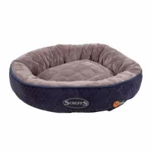 Image of Scruffs Tramps Thermal 50cm Ring Pet Bed - Navy