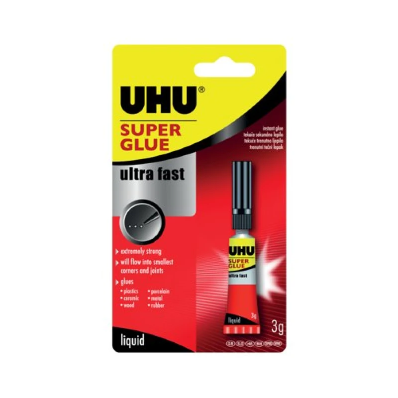 Image of UHU UHU 062671 Super Glue 3g 3-62671 3-62671