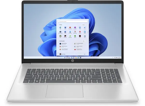 Image of HP 17-cn2021na 17.3" Laptop - Intel Core i3, 128GB SSD - Silver