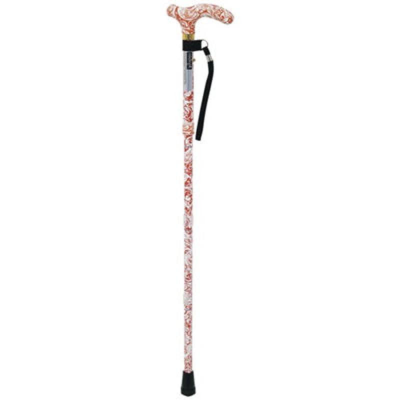 Image of Loops Deluxe Ambidextrous Foldable Walking Cane - 5 Height Settings - Multi