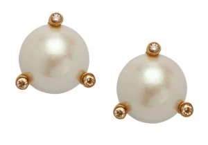 Image of Kate Spade New York WBRUB430142 Ladies Earrings White