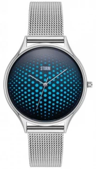 Image of STORM Cobra-X Blue Stainless Steel Mesh Straps Watch