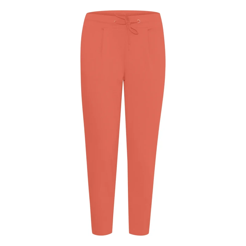 Image of Ichi Womens crop Trousers Ichi Kate Rose Female L