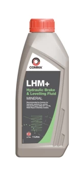 Image of LHM Plus Hydraulic Brake & Levelling Fluid - 1 Litre LHM1L COMMA