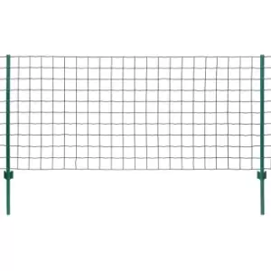Image of Vidaxl - Euro Fence Steel 20x1 m Green Green